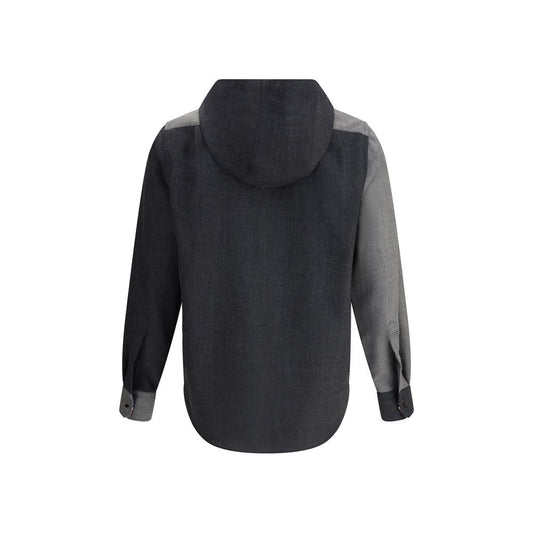 سترة قميص بغطاء رأس من توم براون