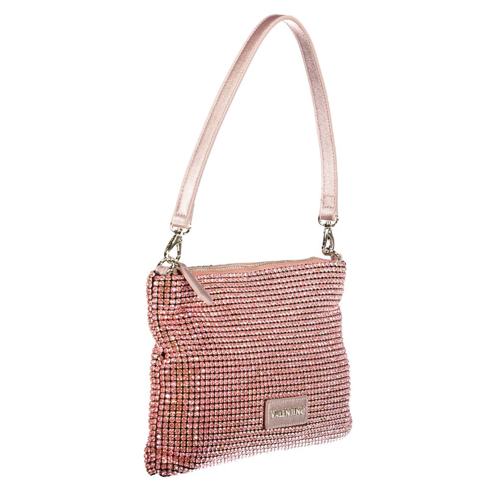 Mario Valentino Rosa Polyester Damen Handtasche