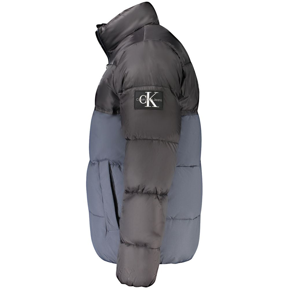 Calvin Klein Blaue Polyester Herrenjacke