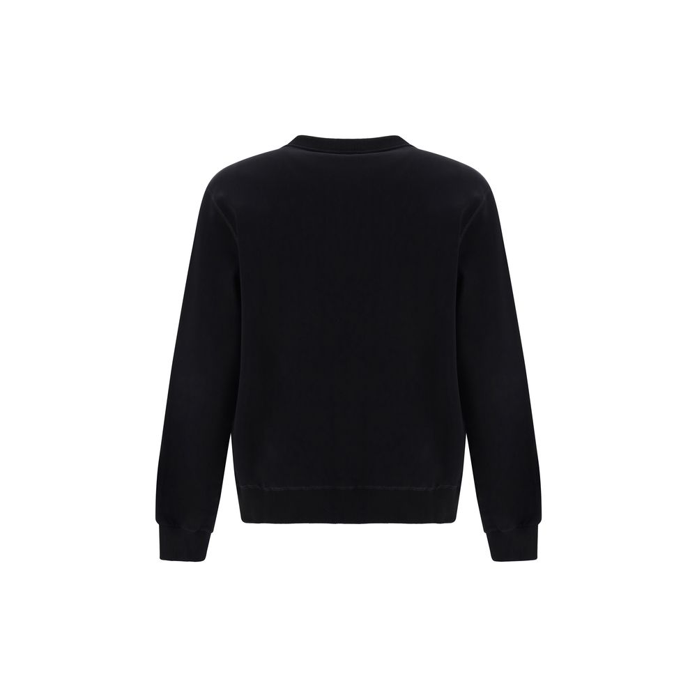 Schwarzes Baumwoll-Sweatshirt von Dolce &amp; Gabbana