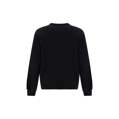Schwarzes Baumwoll-Sweatshirt von Dolce &amp; Gabbana