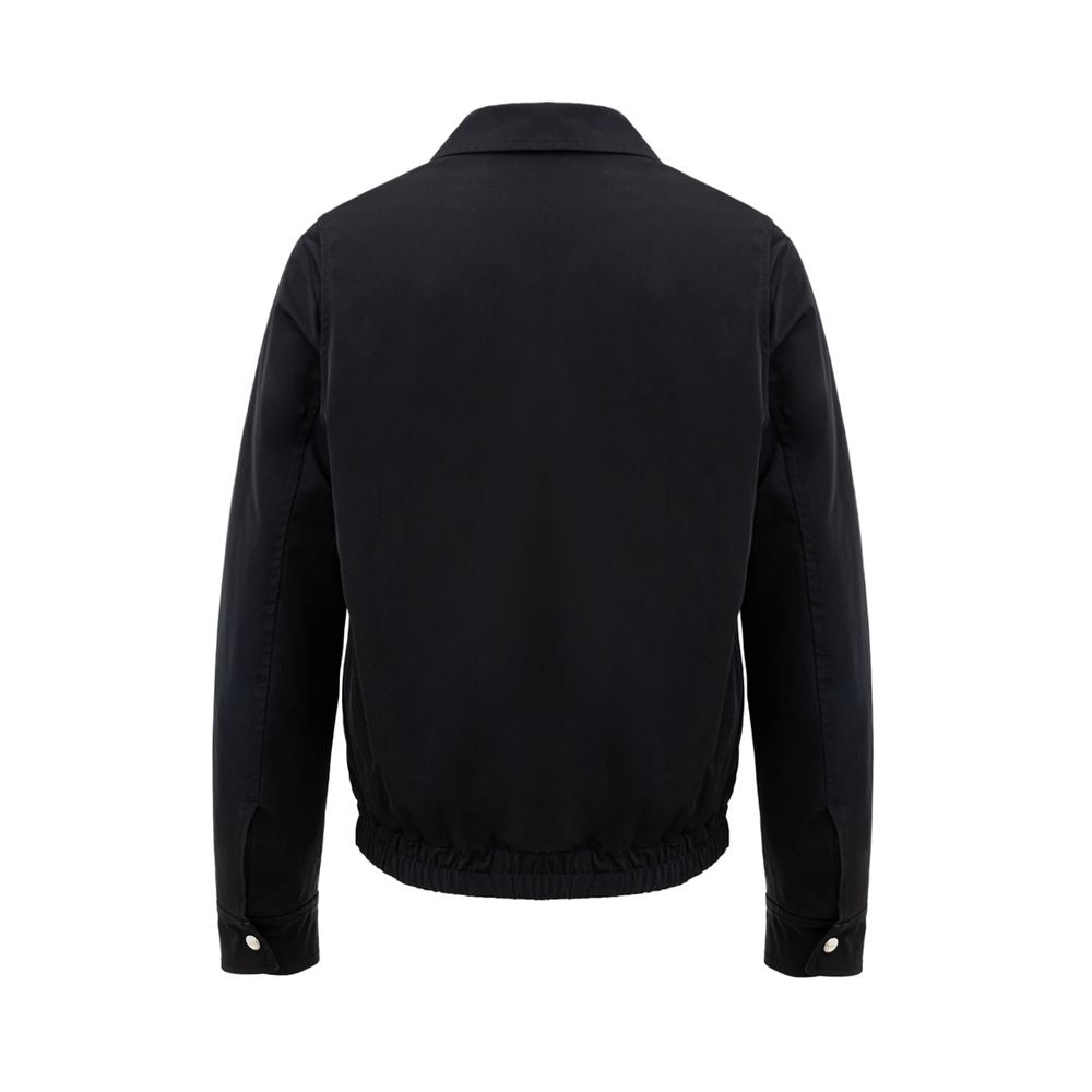 Ami Paris Bomberjacke aus schwarzem Polyester