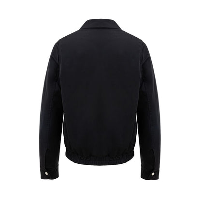 Ami Paris Bomberjacke aus schwarzem Polyester