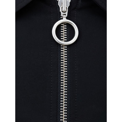 Ami Paris Bomberjacke aus schwarzem Polyester