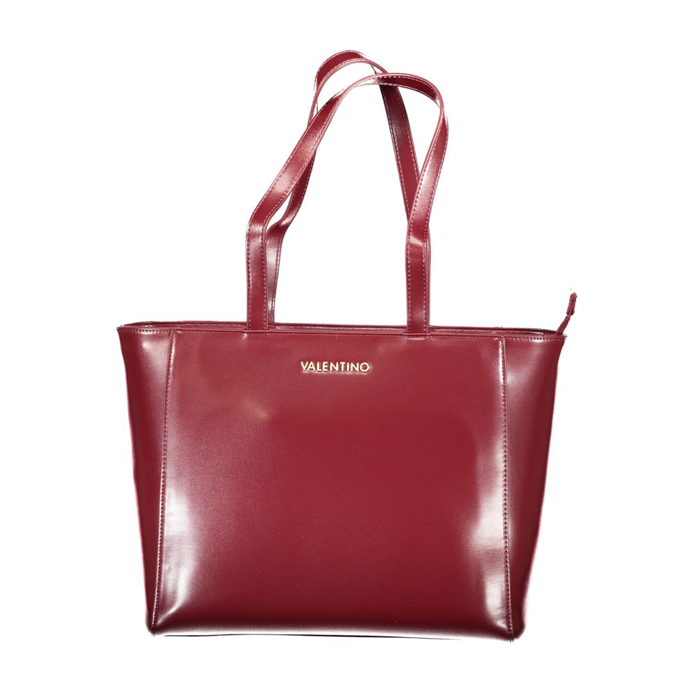 Mario Valentino Rote Polyethylen-Damenhandtasche