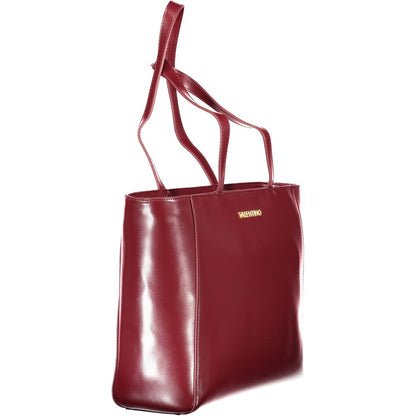 Mario Valentino Rote Polyethylen-Damenhandtasche