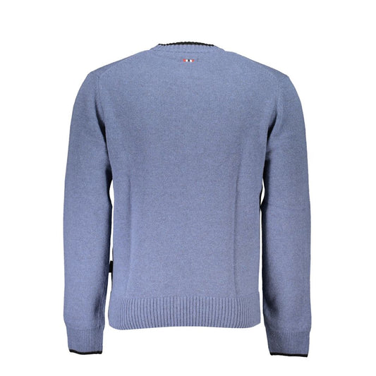 Napapijri Blauer Stoff Herren Pullover