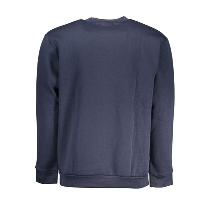 Cavalli Class Blauer Baumwollpullover für Herren