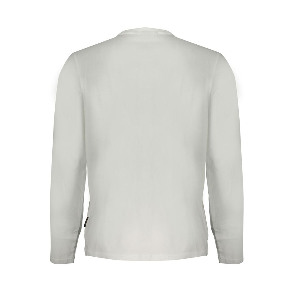 Weißes Baumwoll-T-Shirt von Napapijri