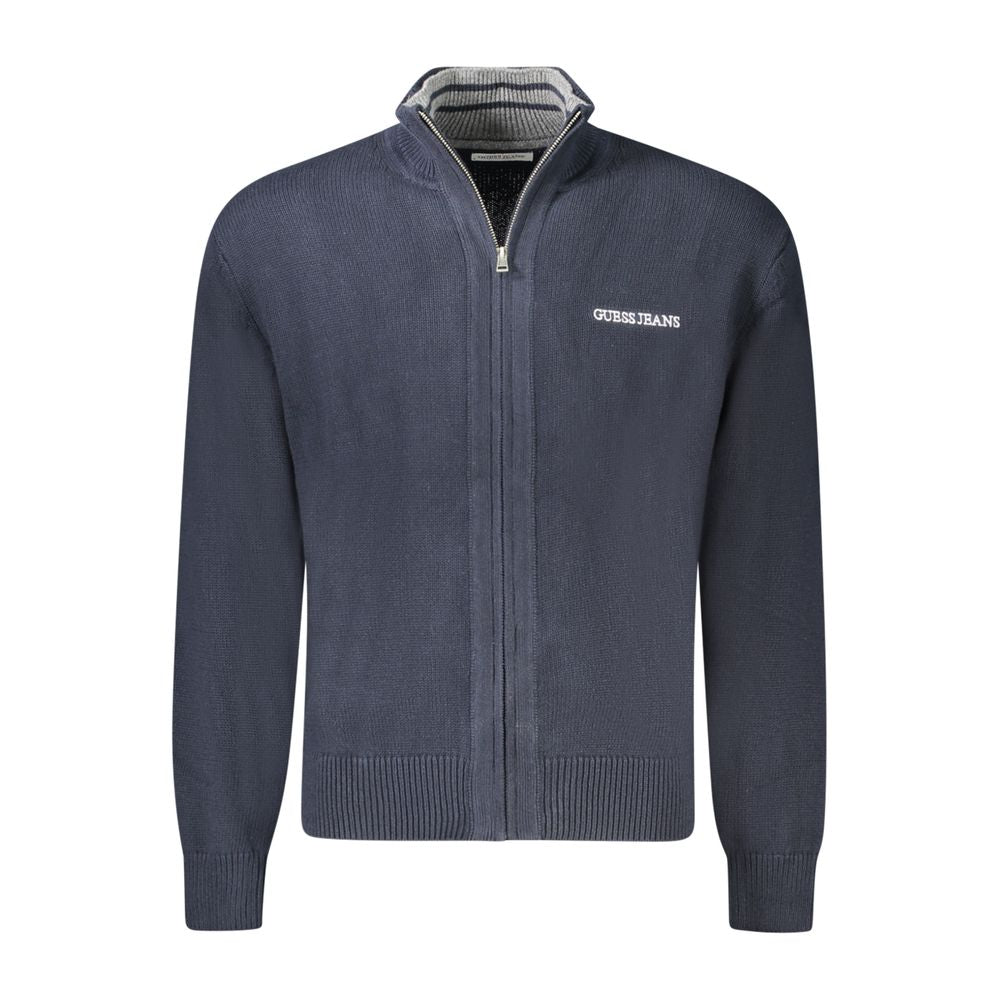 Guess Jeans Blauer Baumwollpullover für Herren
