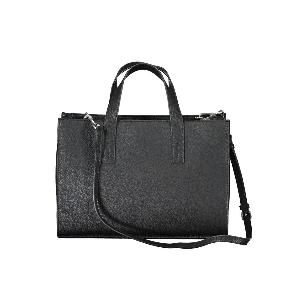 Calvin Klein Schwarze Polyester-Damenhandtasche