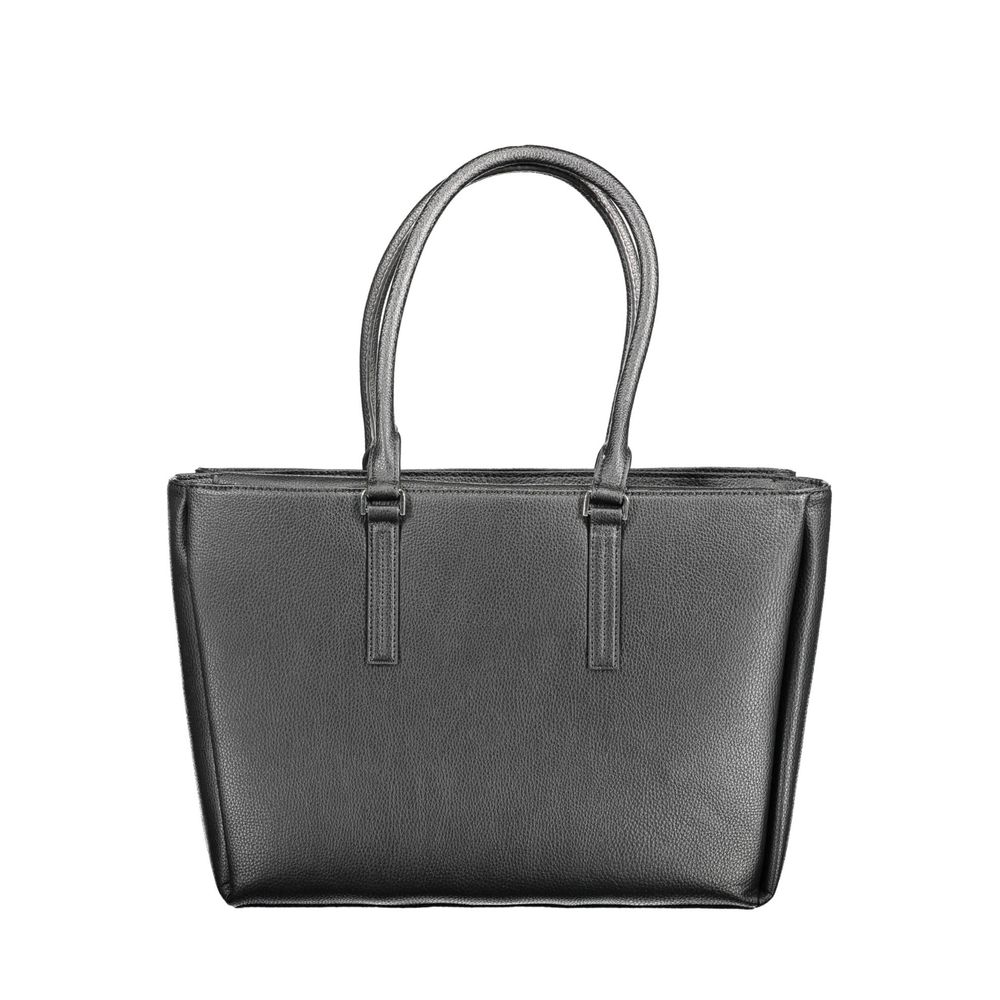 Calvin Klein Damenhandtasche aus Polyethylen, Schwarz