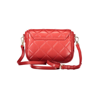 Mario Valentino Red Polyethylene Women Handbag