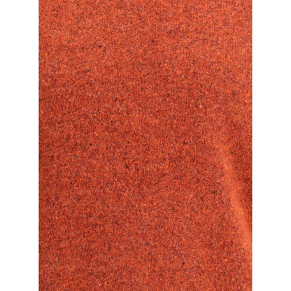 Brunello Cucinelli Orangefarbenes Alpaka-Vicugna-Pacos-Sweatshirt