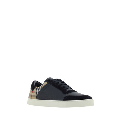 Burberry Multicolor Calf Leather Bos Taurus Low Top Sneakers