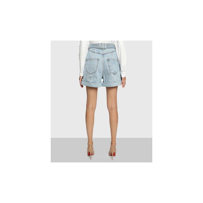 Balmain Blaue Baumwollshorts