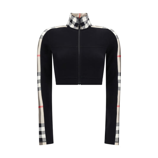 Schwarzes Sweatshirt aus Elastan von Burberry