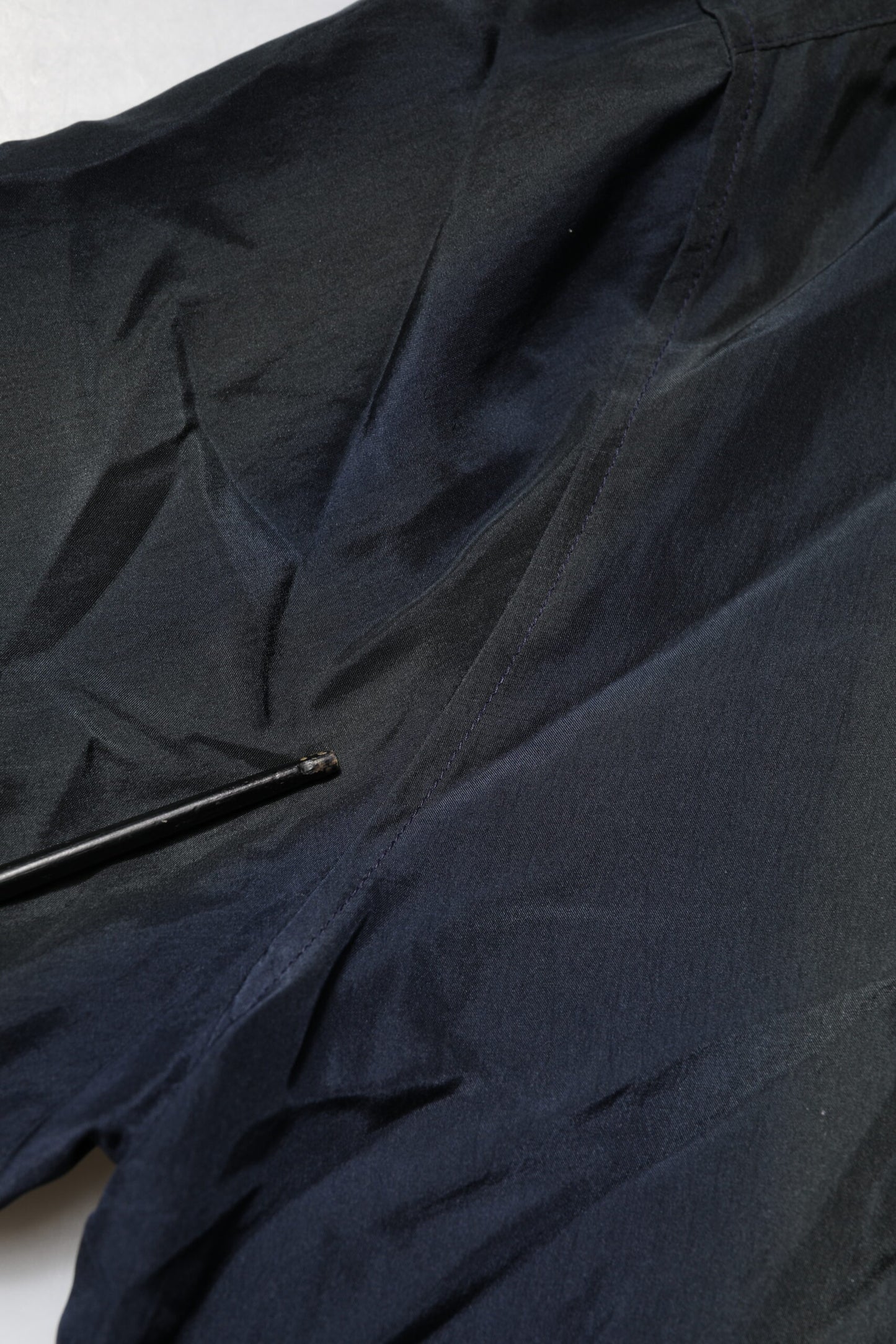 Dolce &amp; Gabbana Schwarzes Seidenhemd mit kurzen Ärmeln für Herren