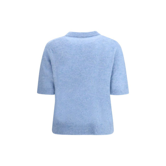 Ganni Puppies Kurzarmpullover