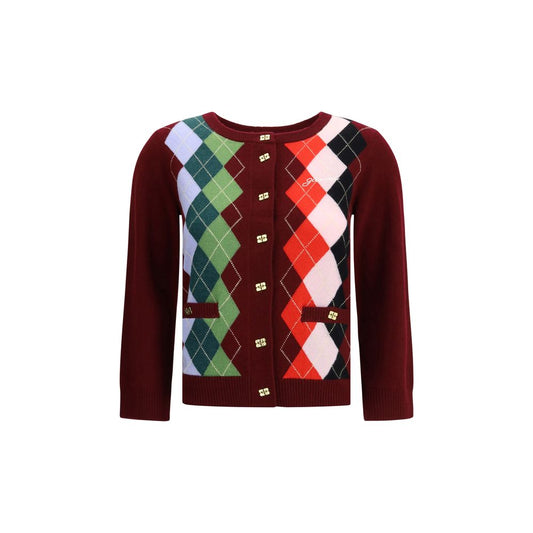 Ganni Cardigan aus Merinowolle in Multicolor