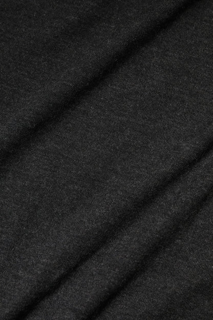 Dolce &amp; Gabbana Grauer Pullover mit Rundhalsausschnitt und langen Ärmeln