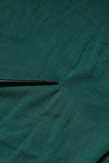 سويت شيرت دولتشي آند غابانا الأخضر من الكشمير بياقة دائرية