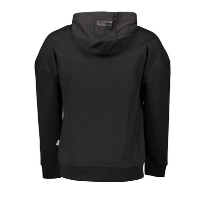 Plein Sport Schwarzer Baumwollpullover für Herren