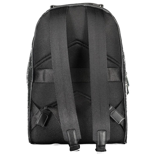 Calvin Klein Schwarzer Polyester Herren Rucksack