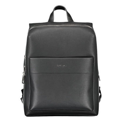 Calvin Klein Schwarzer Polyester Herren Rucksack
