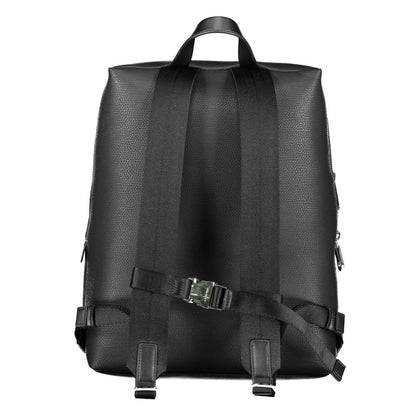 Calvin Klein Schwarzer Polyester Herren Rucksack