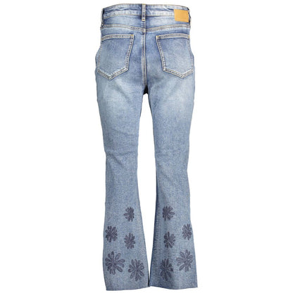 Desigual Blaue Baumwolljeans für Damen