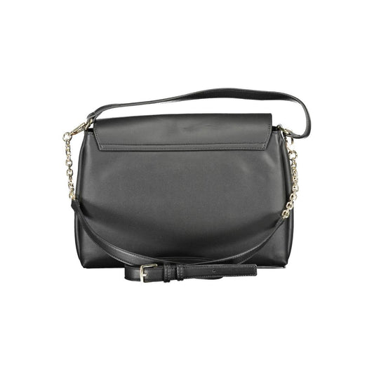 Calvin Klein Damenhandtasche aus schwarzem Polyester