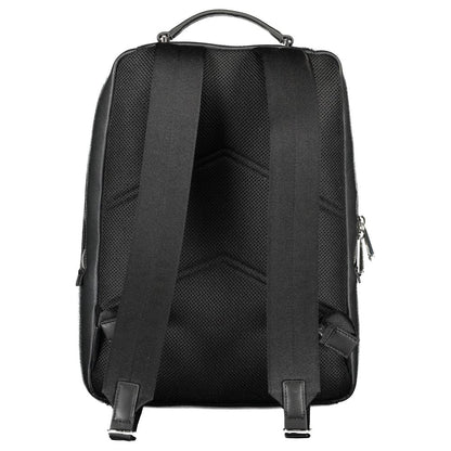 Calvin Klein Schwarzer Polyester Herren Rucksack
