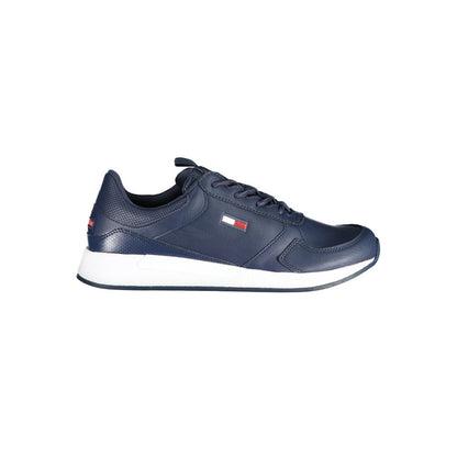 Tommy Hilfiger – Blaue Polyethylen-Sneaker für Herren