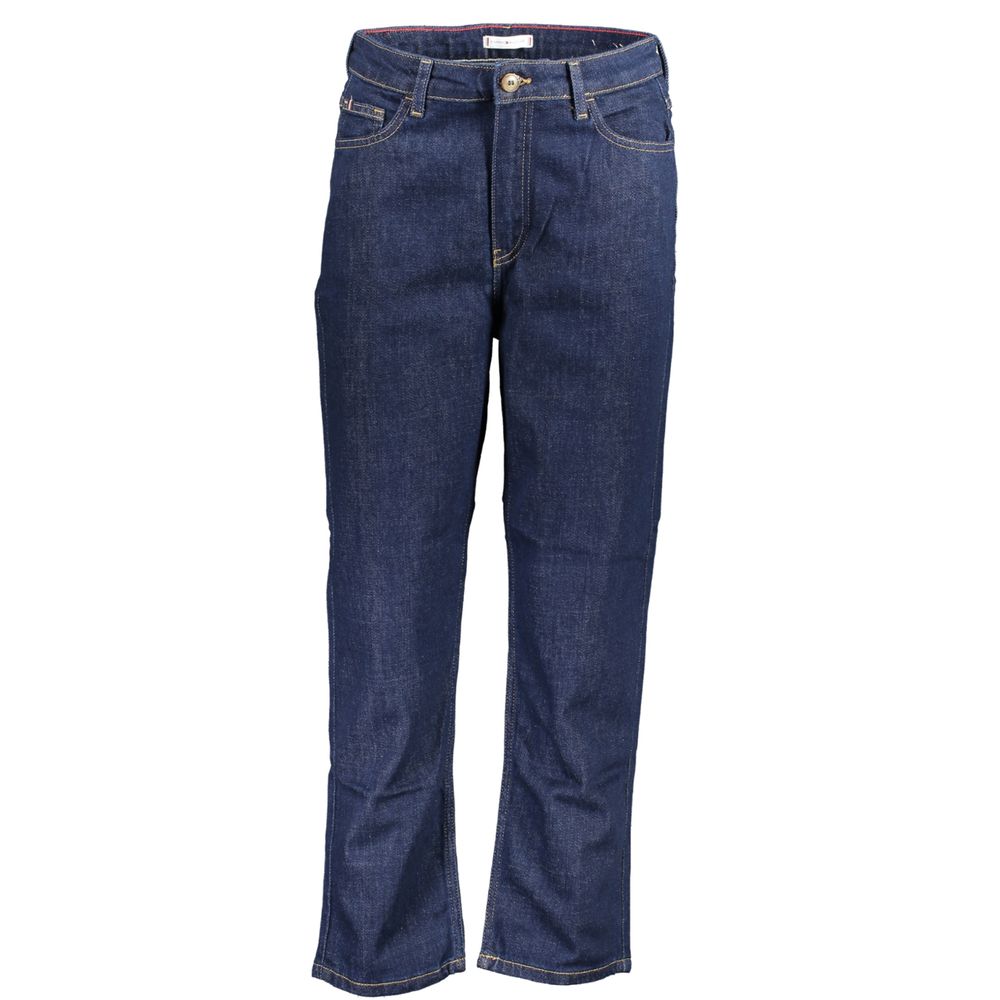 Tommy Hilfiger Blaue Baumwolljeans für Damen