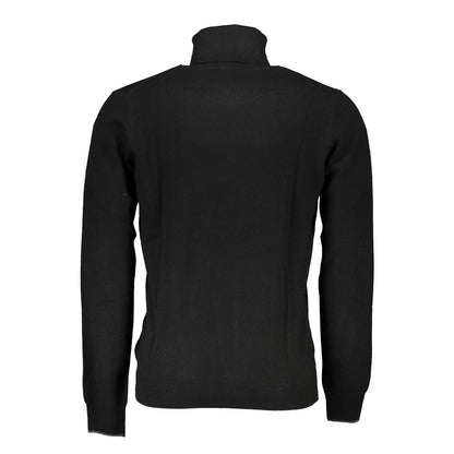 North Sails Schwarzer Polyamid-Herrenpullover