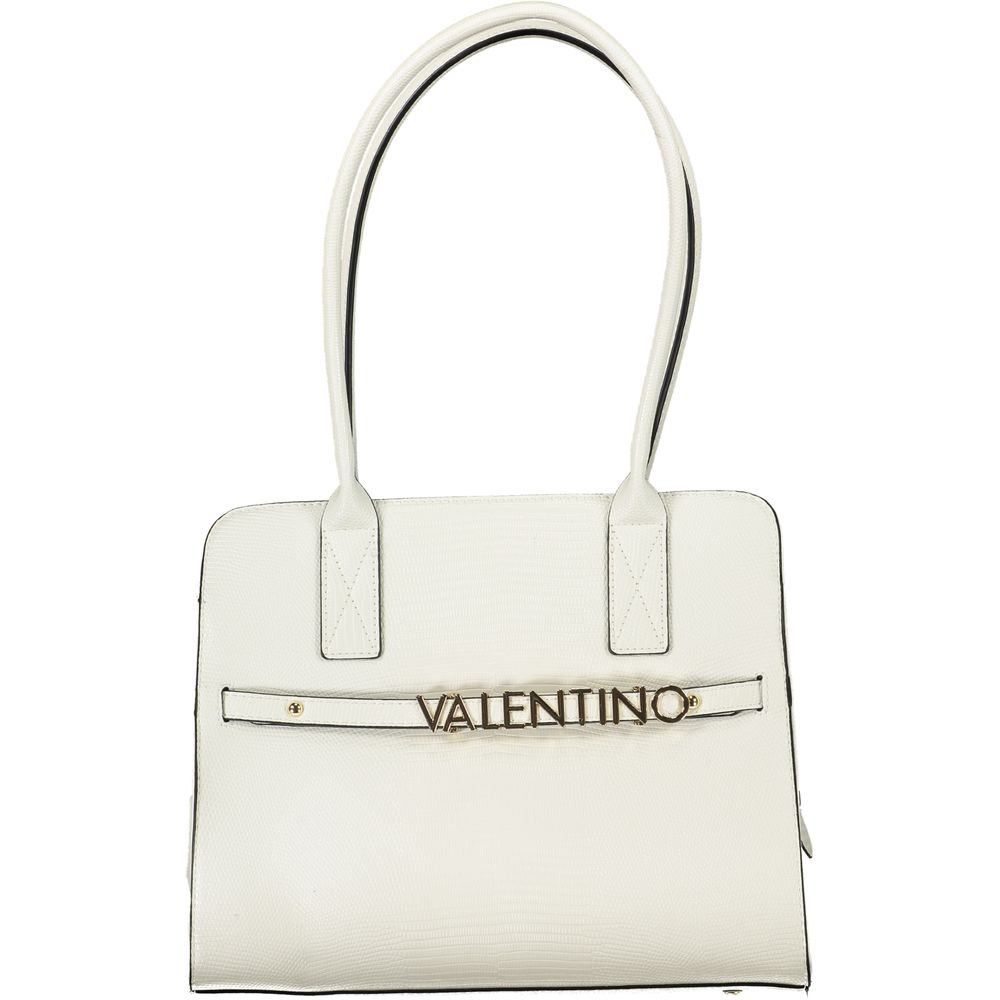 Mario Valentino – Weiße Polyethylen-Handtasche