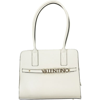 Mario Valentino – Weiße Polyethylen-Handtasche