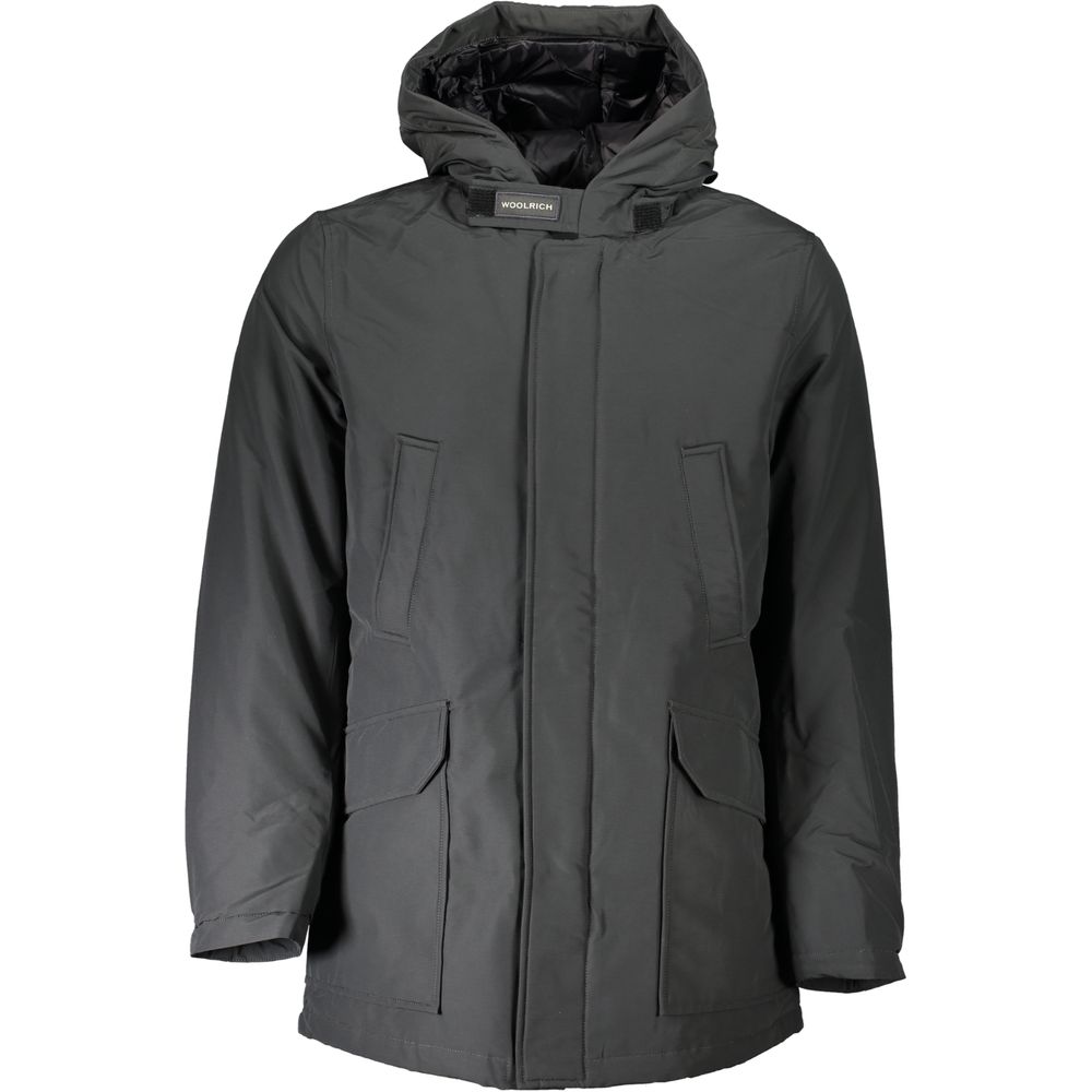 Woolrich Graue Baumwolljacke für Herren