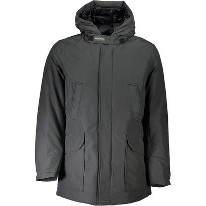 Woolrich Graue Baumwolljacke für Herren