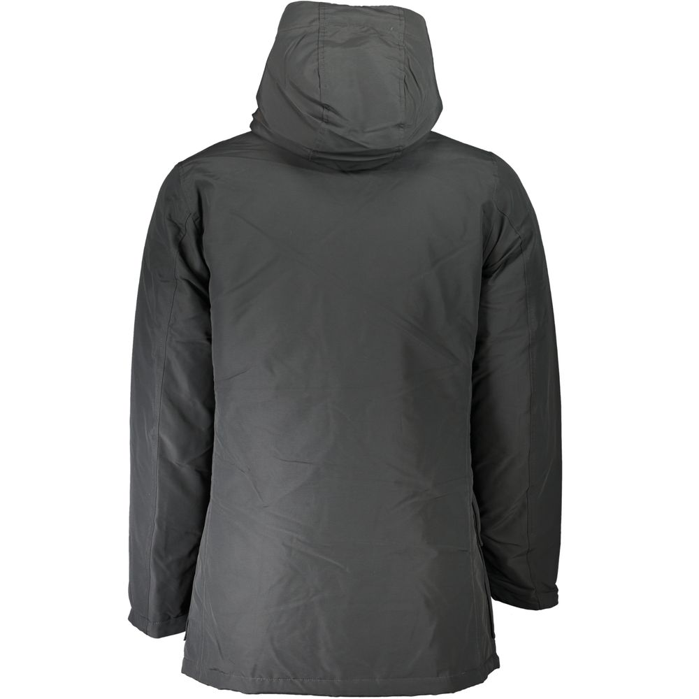 Woolrich Graue Baumwolljacke für Herren