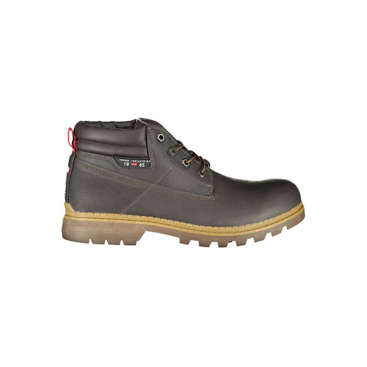 Carrera Brauner Polyester-Herrenstiefel