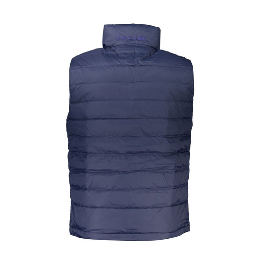 La Martina Blue Polyamide Men Jacket