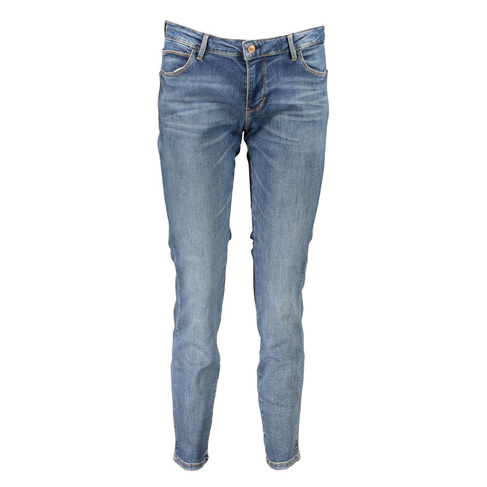 Guess Jeans Blaue Jeans aus Bio-Baumwolle für Damen