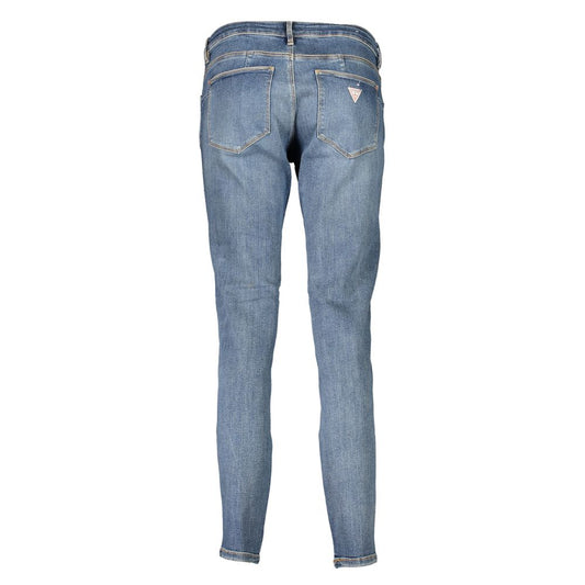 Guess Jeans Blue Organic Cotton Women Jeans
