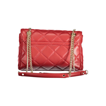Mario Valentino Rote Polyethylen-Handtasche