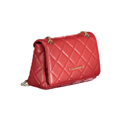 Mario Valentino Rote Polyethylen-Handtasche
