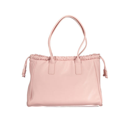 Mario Valentino – Rosa Handtasche aus Polyethylen