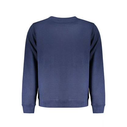 Norwegen 1963 Blauer Baumwollpullover für Herren