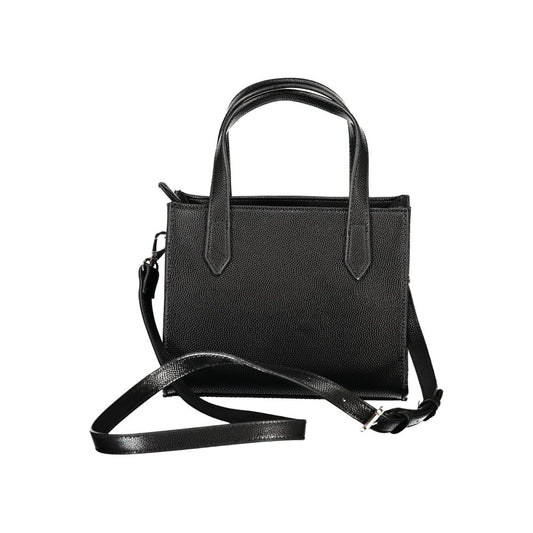 Mario Valentino Schwarze Polyethylen-Damenhandtasche